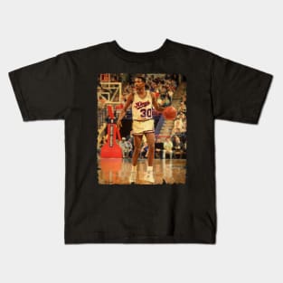 Kenny Smith - Vintage Design Of Basketball Kids T-Shirt